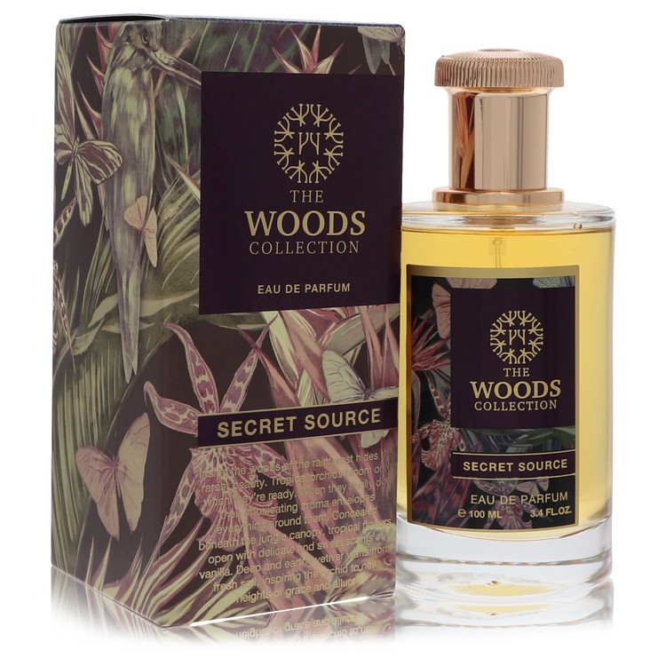 The Woods Collection Secret Source by The Woods Collection Eau De Parfum Spray (Unisex) 3.4 oz The Woods Collection Secret Source by The Woods Collection Eau De Parfum Spray (Unisex) 3.4 oz